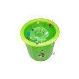 Inside Inflatable Swimming Pools , Green Portable Tarpaulin Swim Pool thumbnail-1