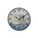 MDF Clock/MDF Wall Clock/MDF Clock With Printed Paper thumbnail-2