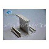 Alloy 6063-T5 / T6 White Powder Coating Aluminum Extrusion Profile For Windows And Doors