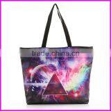 2014 Russia Hot Selling Digital Printed Ladies Fashion Plain Canvas Bags