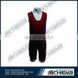 Good Quality Most Popular Superman Customized Wrestling Singlet thumbnail-1
