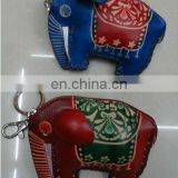 Europe hot Elephant multi-function Genuine leather leather coin purse