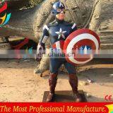 Outdoor Decoration Life Size Fiberlgass Superhero Spiderman Statue thumbnail-6