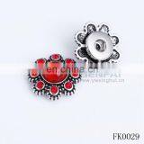 Nickel Free Lead Free Fashion Enamel Resin Decorative Snap Button Covers Snap Button Jewelry