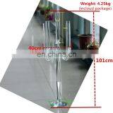 Set of Crystal Candle Holders 5 Arms Glass Candle Flame Protectors Candlestick thumbnail-6