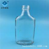 Hot Selling 200ml Flat Glass Wine Bottle Manufacturer thumbnail-5