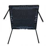 Wicker Folding Table -35'' Plastic Furniture Company Blow Molding Products Supplier Custom Plastic Furniture thumbnail-3