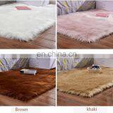 Handmade Shaggy Fluffy Faux Fur Rug Carpet for Tea Table thumbnail-4