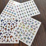 Butterfly Nail Sticker Fantasy Laser Color Butterfly Nail Decal Designs Manicure Nail Decoration Tool thumbnail-4