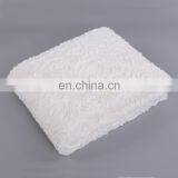 Double Layers Warm Winter Brushed Flower Pattern Plush PV Fleece Match Minky Throw Blanket for Home thumbnail-4