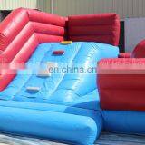 Red Inflatable Big Baller Wipeout Obstacle Course Games Leaps n Bounds Playground Carnival Game Jump Balls thumbnail-3