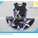 Custom New Style Sublimated Netball Dress With Underwear thumbnail-4