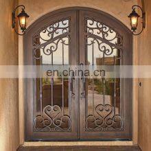 Lowes Wrought Iron Work Main Entrance Front Double Doors Designs thumbnail-5