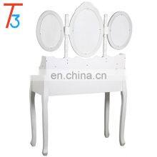 Modern Bedroom Customized Size Makeup Wooden Luxury Dresser Table thumbnail-3