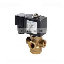 COVNA DN10 3/8 Inch 3 Way 12V DC Universal Operation Direct Acting Stainless Steel Mini Solenoid Air Water Valve thumbnail-4