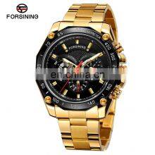 Forsining 6910 24 Hours Mechanical Men Watches Water Proof Luxury Automatic Chronograph Watch thumbnail-4