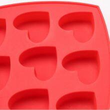 3D DIY Kitchen Accessories Fondant Candy Cake Chocolate Silicone Baking Mold 10 Cavity Love Heart Shaped Breakable Silicone Mold thumbnail-3