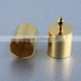 Manufacture Strong Jewelry Findings Brass Cord End