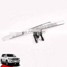 ABS Chrome Rear Trunk Lid Cover Trim With LED For Land Cruiser 2016+ thumbnail-5