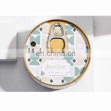 Wholesale Candles Private Label Round Handmade Tin Jar Natural Fragrance Soy Wax Travel Scented Candles thumbnail-3