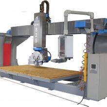 Hualong Machinery 5 Axis CNC Marble Granite Bridge Saw Cutting Machine With Italian Pegasus System 3D Stone Profiling Engraving Function for Sale thumbnail-2