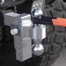 Off-road Hardware Factory Direct Export Quality Aluminum Alloy 2.5 Inch Trailer Arm Porous High Strength Double Ball Trailer Arm thumbnail-2