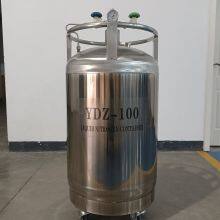 Stainless Steel Self Pressurized Liquid Nitrogen Tank YDZ-100 Factory Wholesale Price Discount thumbnail-3