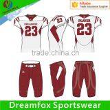 Sublimation Customized Youth Blank American Football Jerseys, Reversible Football Jerseys Supplier's Choice thumbnail-3