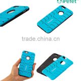 High Quality Rugged Hybrid 2 In 1 Shockproof TPU+PC Protect Mobile Phone Case For iPhone 6s