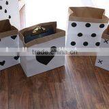 Kraft Paper Bag Sundries Storage Organizer Gift Bag Toy Bag thumbnail-2