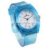FT1203T Cheap Trendy Translucence Plastic Strap Quartz Movement Analog Watch thumbnail-4