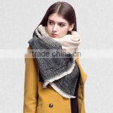 Wholesale New Designer Acrylic Chevron Fashion Winter Women Shawl thumbnail-5
