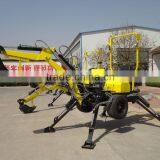 Honda Engine Factory Direct Mini Excavator Mini Towable Backhoe