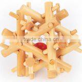 Childrens Wooden Jigsaw 3d Puzzles Game Brain Teaser Toy