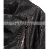 2016 Autumn Latest Imitation Leather Biker Jacket HSJ9466 thumbnail-2