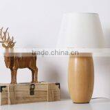 LED Wood Table Lamp Hot Selling in Korea Wooden Base Bedside Table Lamp LED Wood Table Light JK-879-17