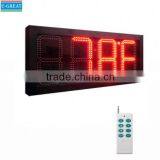 New Inventions China Wall Mounted Led Digital Clock With Temperature Sensor
