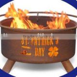St. Patrick's Day outdoor fire pits set