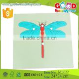 Wooden Match Game Dragonfly Puzzle Educational Montessori Materials for Sale Wooden Wood Puzzle