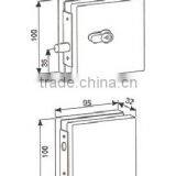Aluminum Push Lock Fittings for Glass Door (DL-024) thumbnail-2