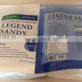 Standing Up Plastic Pet Food Packaging Bags With Pocket Zip thumbnail-2