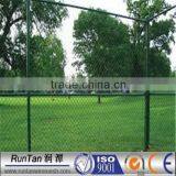 ASTM A392 Hot Dipped Galvanized and Pvc Coated Diamond Chain Link Mesh Fence (Since 1989)