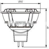 LG LED LAMP SPOT MR16 8W/827/380lm/GU5.3/35,000h Dimmable M0827U25T5A thumbnail-3