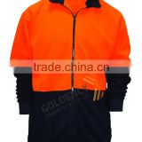 2016 high quality with factory price men's polar fleece safety jacket