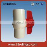 India Market Cheap Plastic PVC Ball Valve