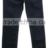 Hot sale women solid color basic style garment wash skinny jeans women dark wash soft strech jeans manufacturer