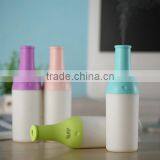 wholesale led night light mini usb desktop air cool water bottle aroma humidifier purifier,support custom logo