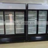 Promotion Upright Freezer Supermarket Upright Energy Drink Display Cooler Freezer