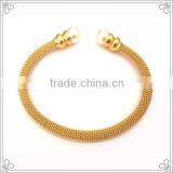Gold Plated Stainless Steel Mesh Bracelet and Bangles thumbnail-1