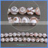Wholesale Hot 10mm Round Onyx Evil Eye Agate Beads PBS-A1021 thumbnail-1